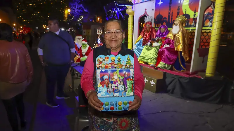 Tradicionales reyes magos Familia Jimenez Díaz/Irais Sánchez